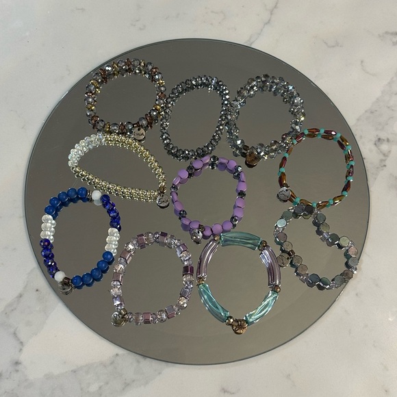 Erimish Silver and Gold Beaded Bracelet ***Bundle & Save on shipping costs! *** - Picture 5 of 6